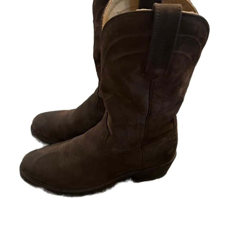 Tecovas The Stockton Ranch Roper Leather Boots - Picture 2 of 7